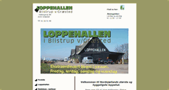 Desktop Screenshot of loppehallen-blistrup.dk