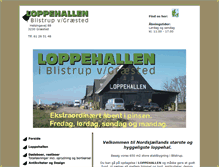 Tablet Screenshot of loppehallen-blistrup.dk